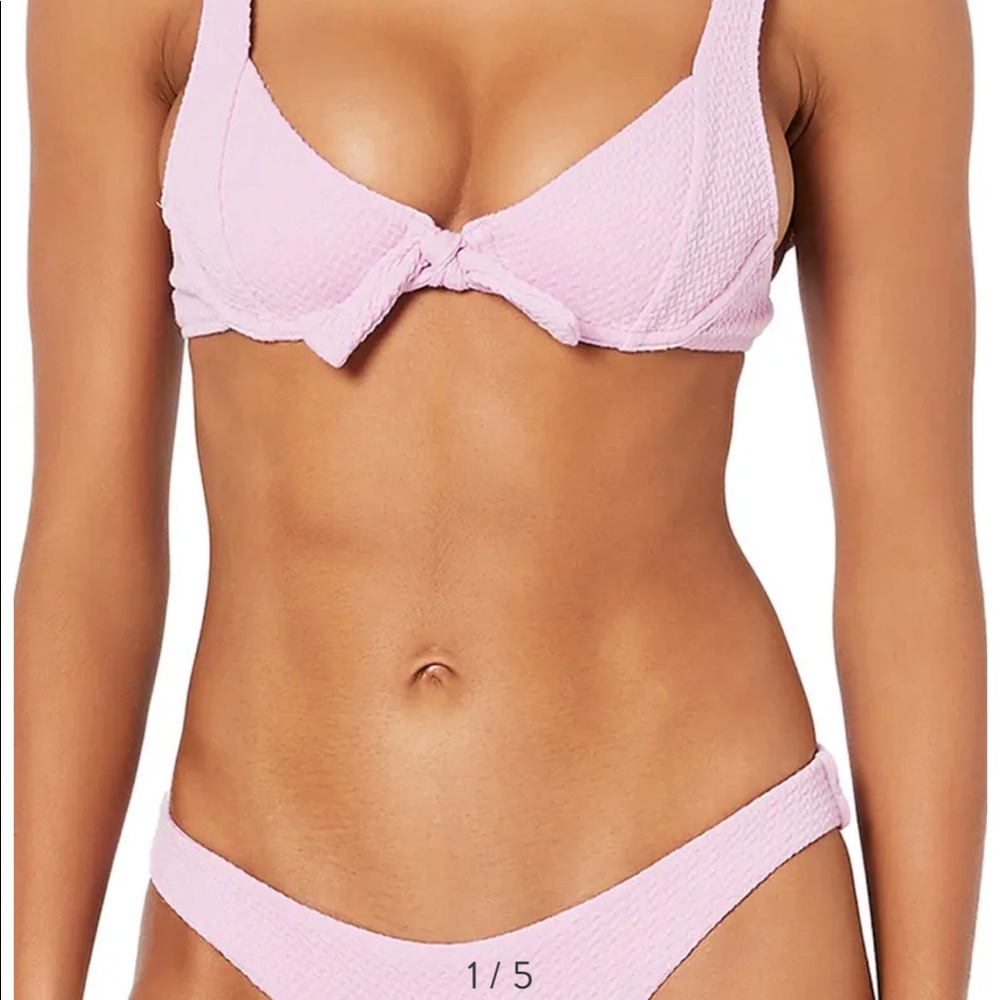 Lovers + Friends Pink Bikini